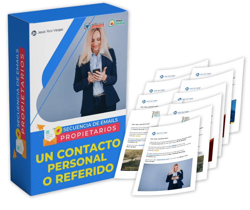 Un contacto personal o referido mockup