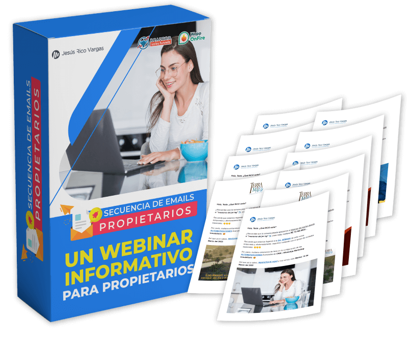 Un webinar informativo para propietarios mockup